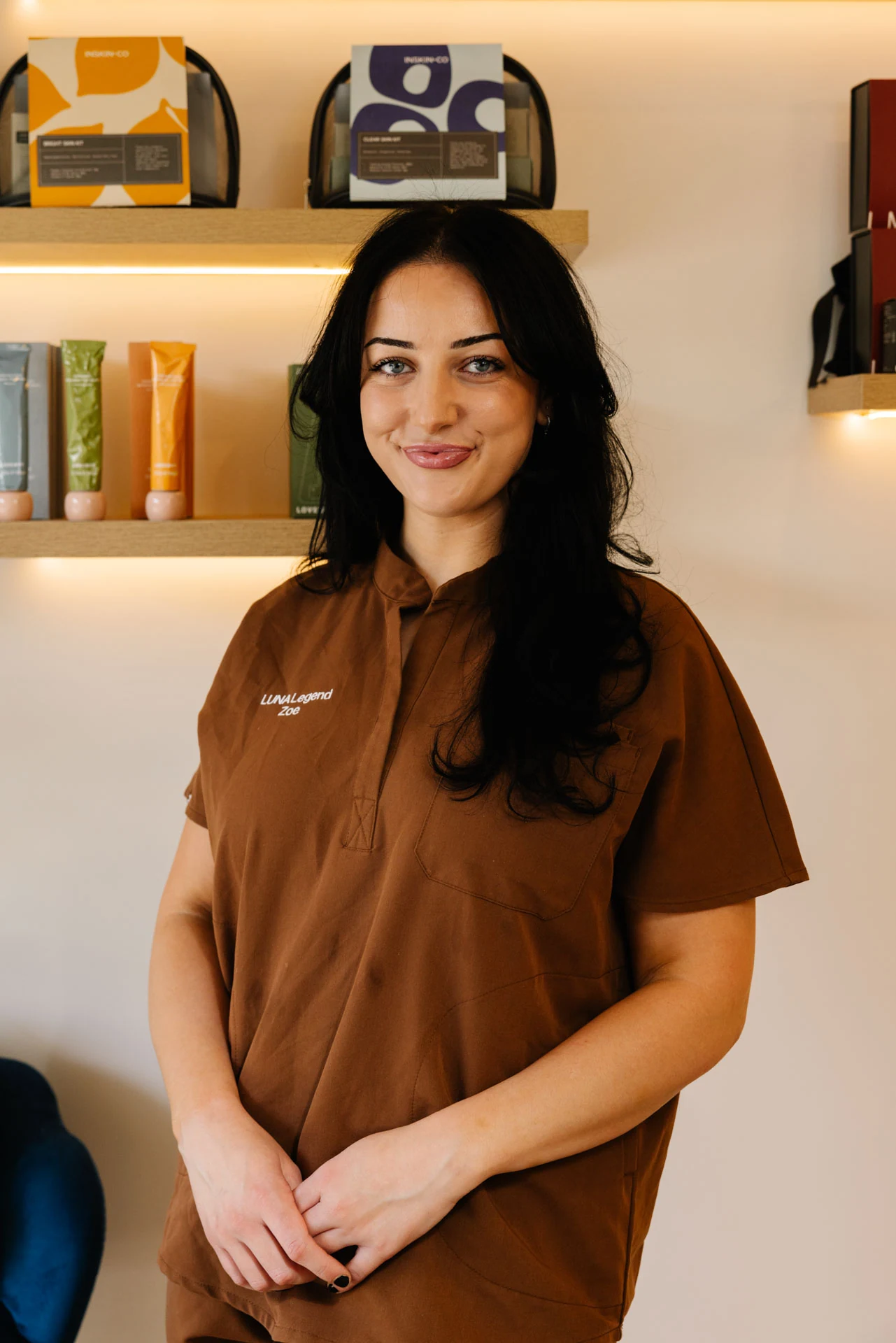 Zoe Rovers, Assistant Team Leader at LUNA Skin + Brow